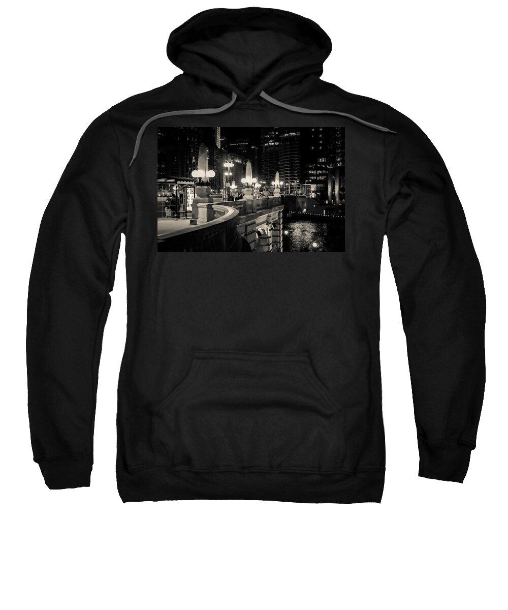 2012 Sweatshirt featuring the photograph The Glow Over the River by Melinda Ledsome
