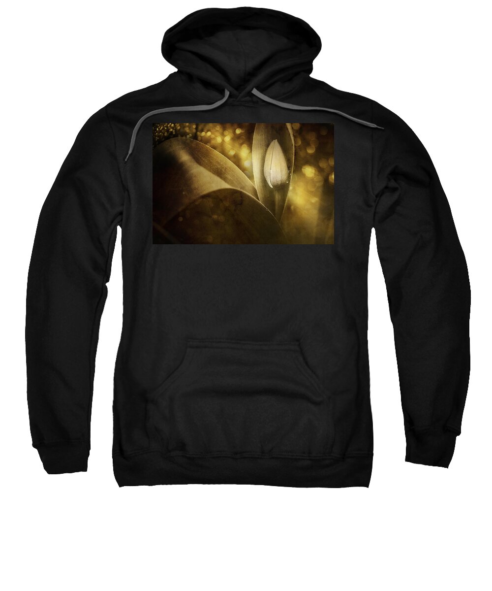 Tulip Sweatshirt featuring the photograph The Unveiling 2 by Scott Norris