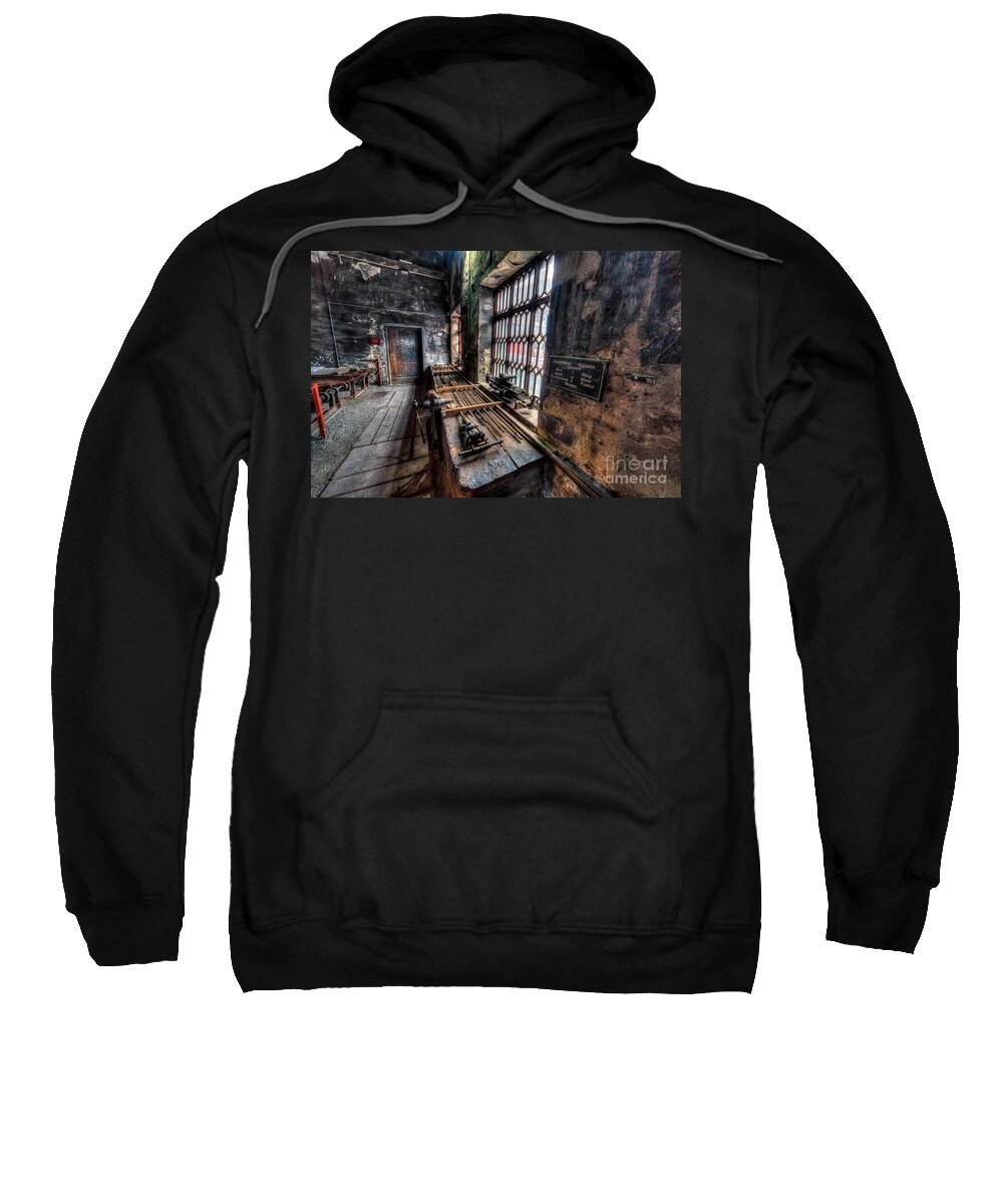 Architecture Sweatshirt featuring the photograph Victorian Workshops by Adrian Evans