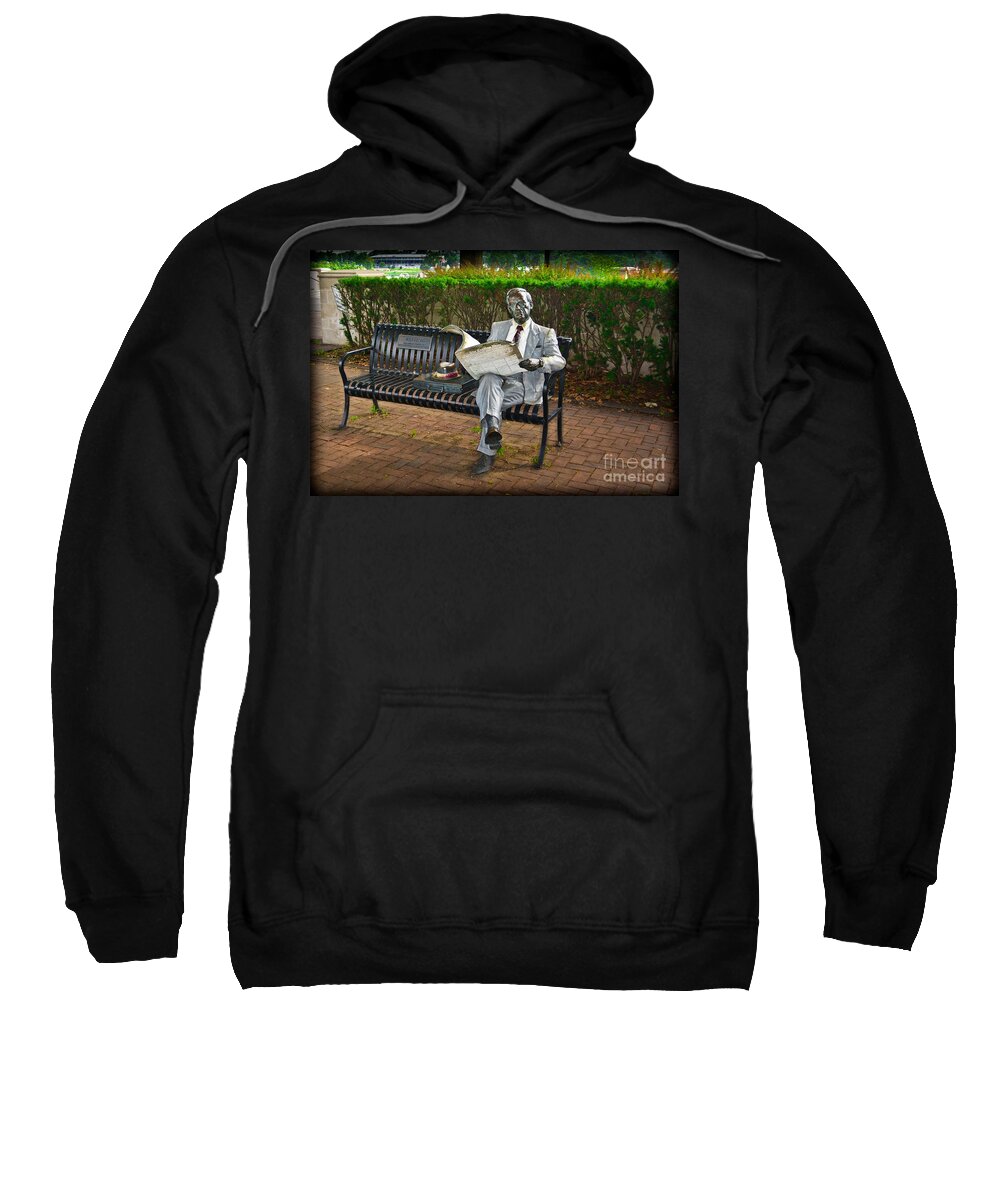 Artist Sweatshirt featuring the photograph Waiting by Gary Keesler