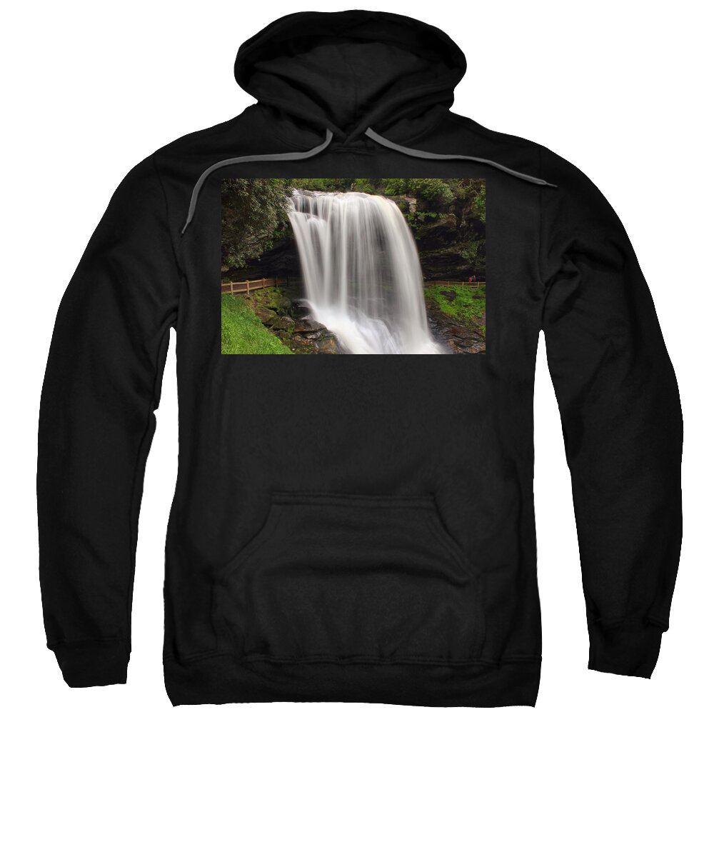 Dry Falls Sweatshirt featuring the photograph Walk Under A River by Chris Berrier