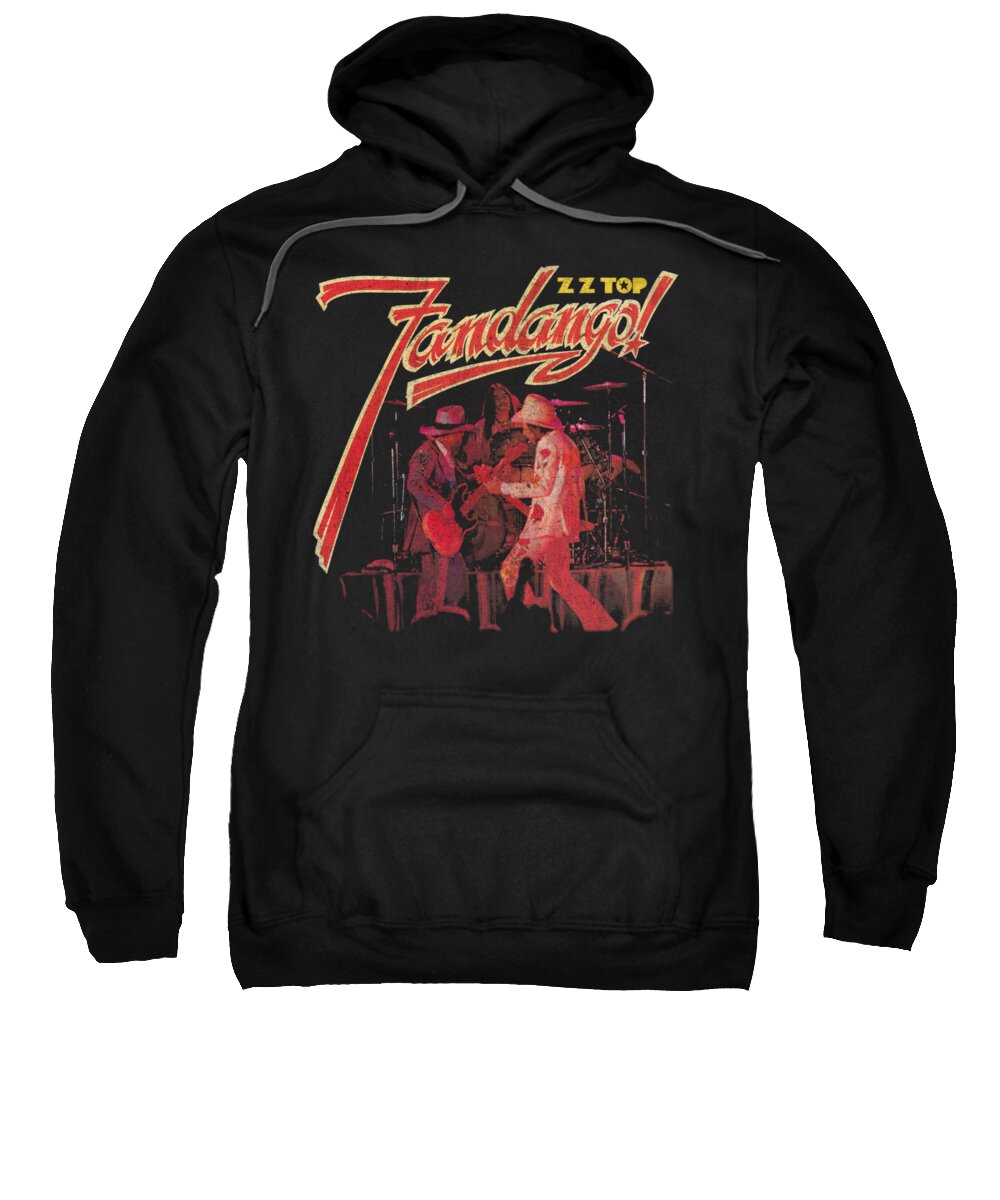  Sweatshirt featuring the digital art Zz Top - Fandango by Brand A