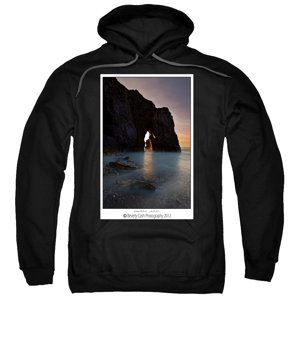 Seascape Sweatshirt featuring the photograph Gateway to the Sun by B Cash