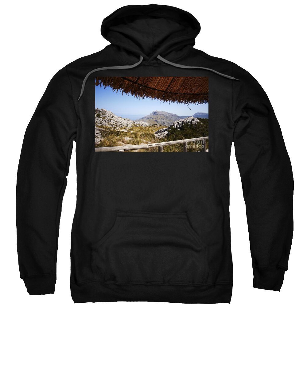 Calobra Sweatshirt featuring the photograph Calobras Road by Agusti Pardo Rossello