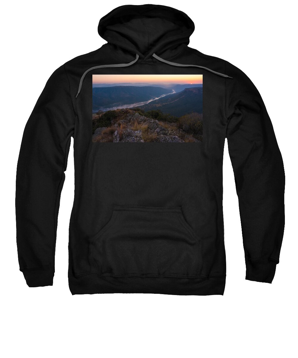 Africa Sweatshirt featuring the photograph Daybreak by Alistair Lyne