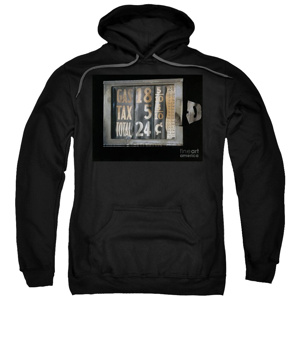 Gas Sweatshirt featuring the photograph Gas Meter by Photo Researchers