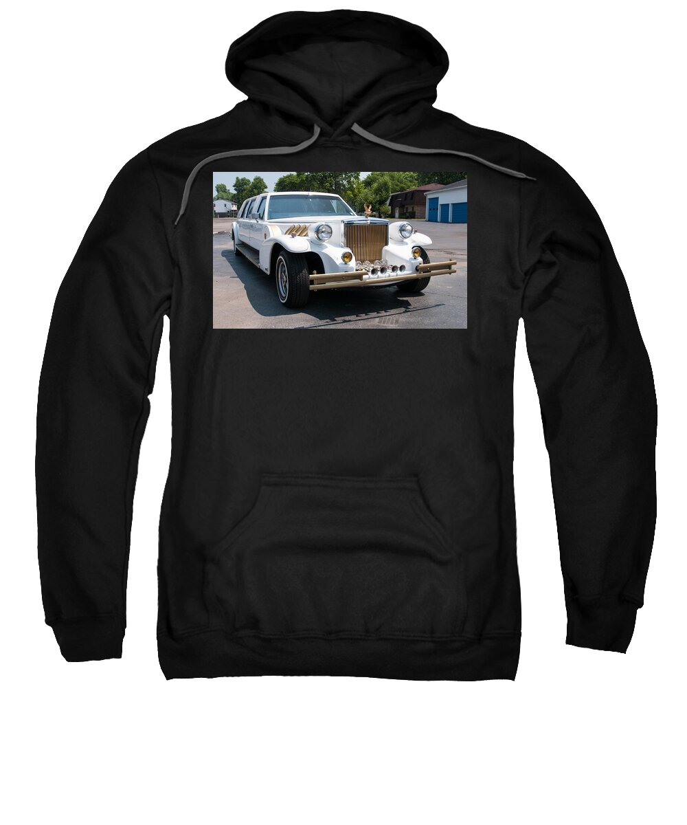 Automobile Sweatshirt featuring the photograph Limousine by Guy Whiteley