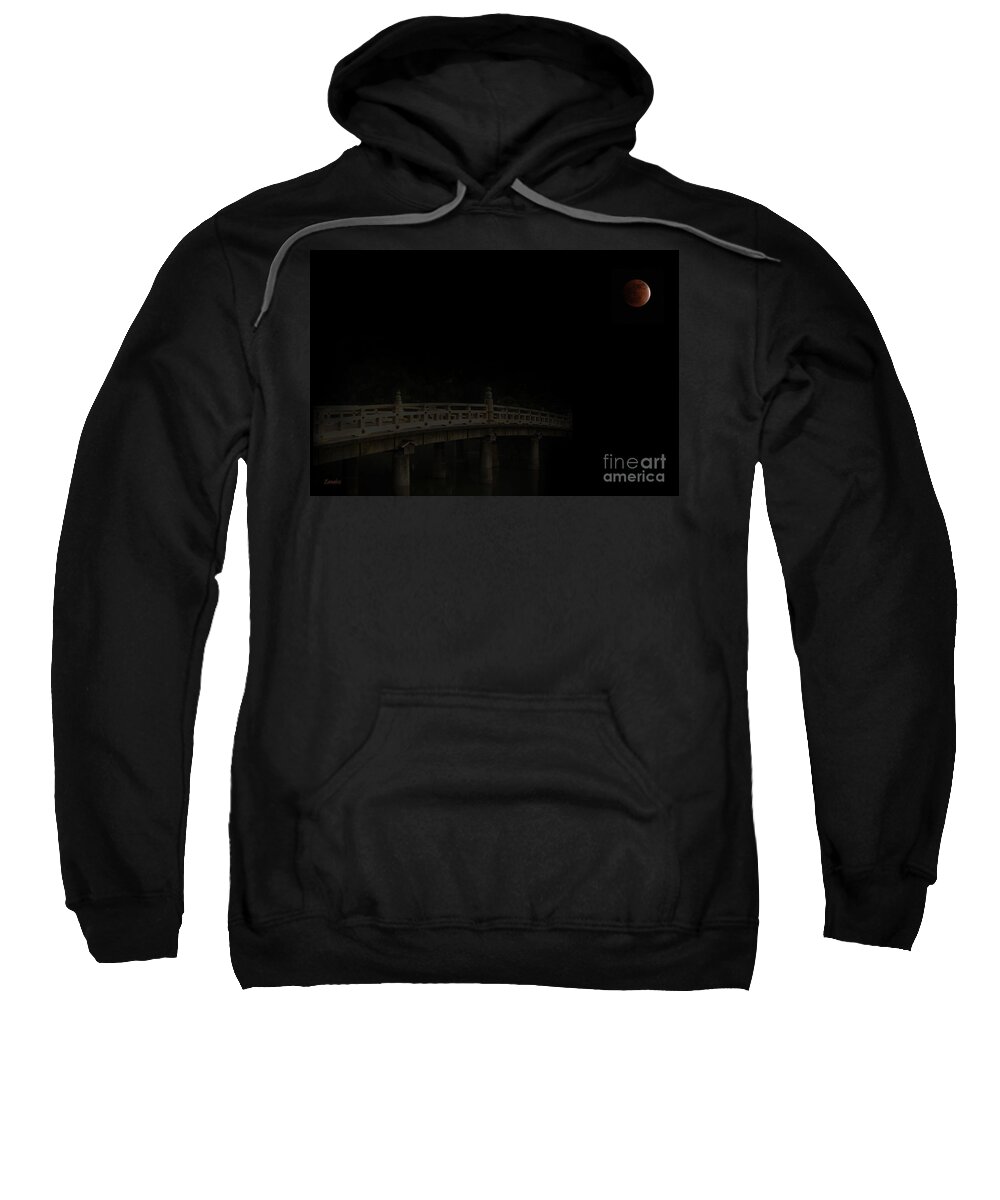 Moon Sweatshirt featuring the photograph Night Wonders by Eena Bo