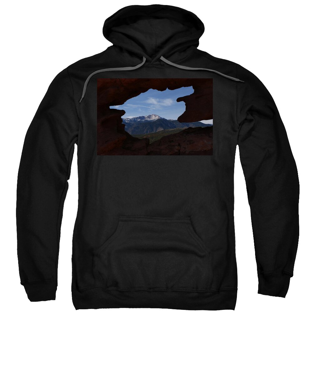 Colorado Sweatshirt featuring the photograph Pikes Peak 2012 by Ernest Echols