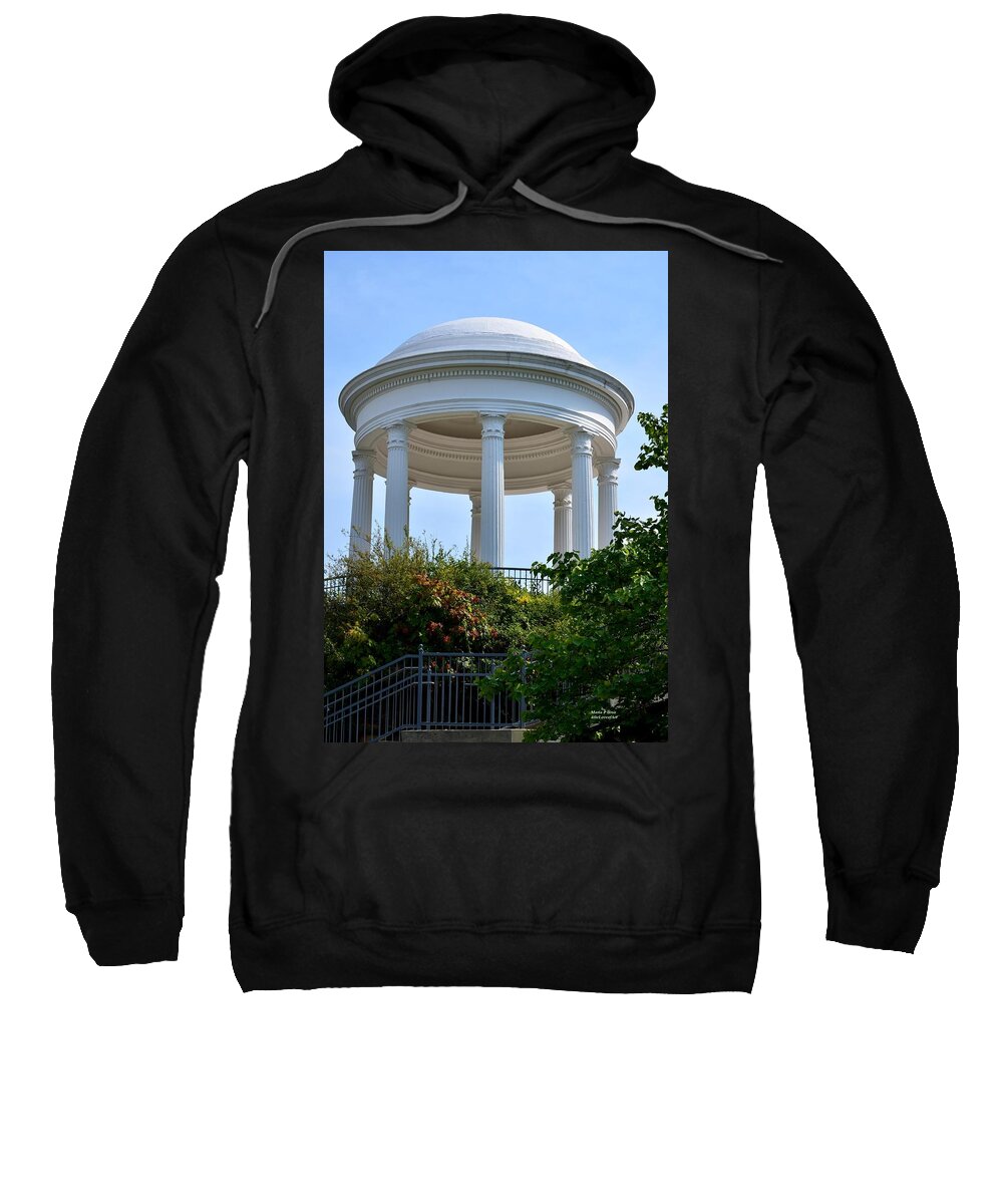 Sibyl Sweatshirt featuring the photograph Sibyl Temple Closeup by Maria Urso