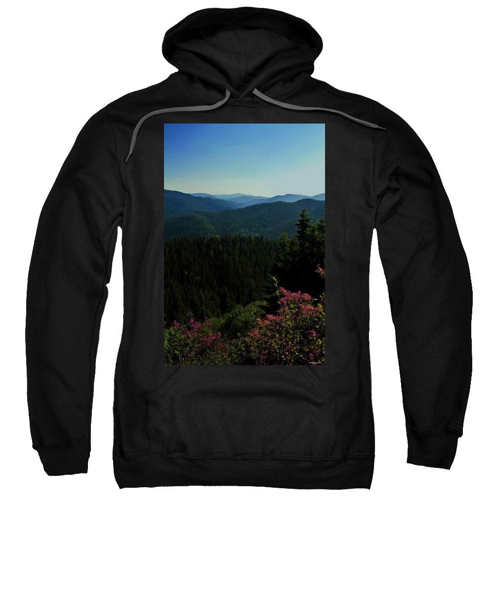 Wildflower Sweatshirt featuring the photograph Summer in The Mountains by Joseph Noonan