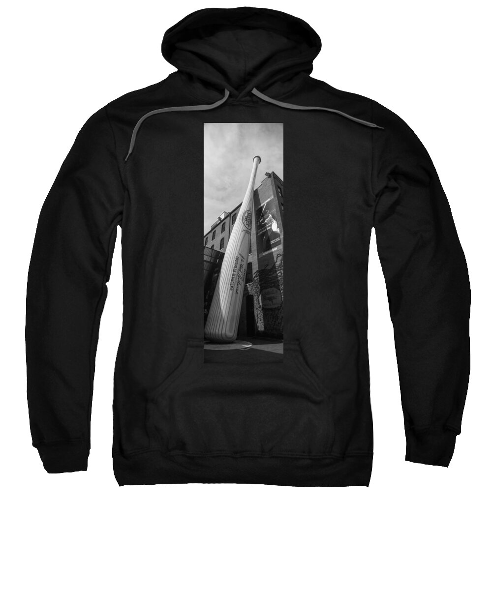 Architecture Sweatshirt featuring the photograph Giant Baseball Bat Adorns #1 by Panoramic Images