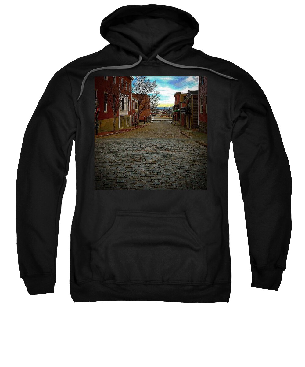 Downtown Sweatshirt featuring the photograph DNB by Kate Arsenault 