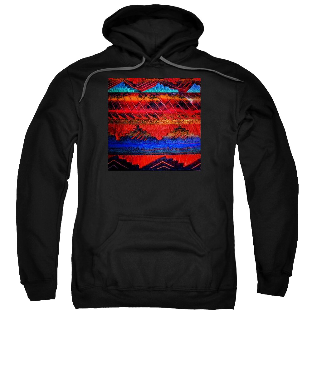 Abstract Sweatshirt featuring the photograph 105 by Timothy Bulone