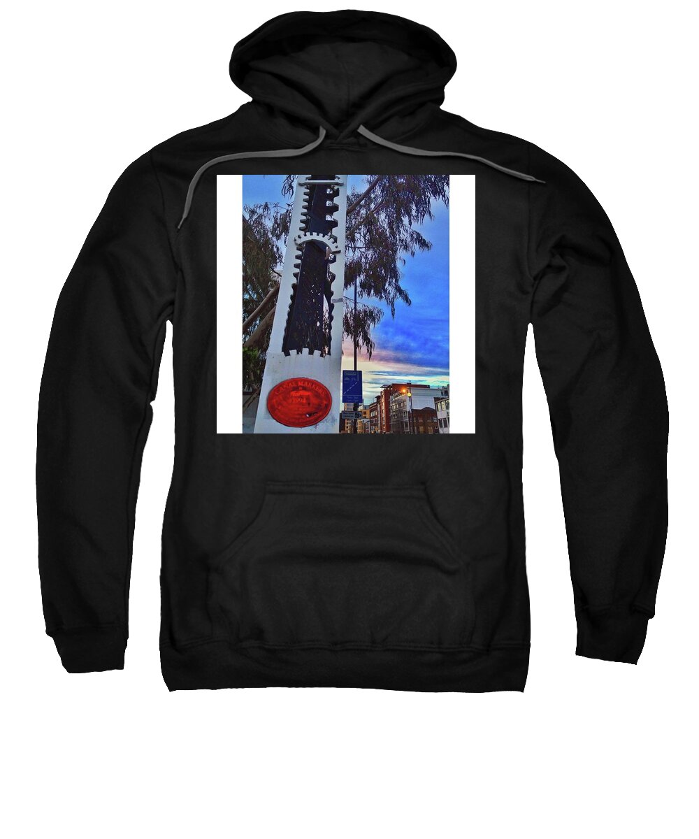 Canal Sweatshirt featuring the photograph •30 Seconds From My Front #30 by Tai Lacroix