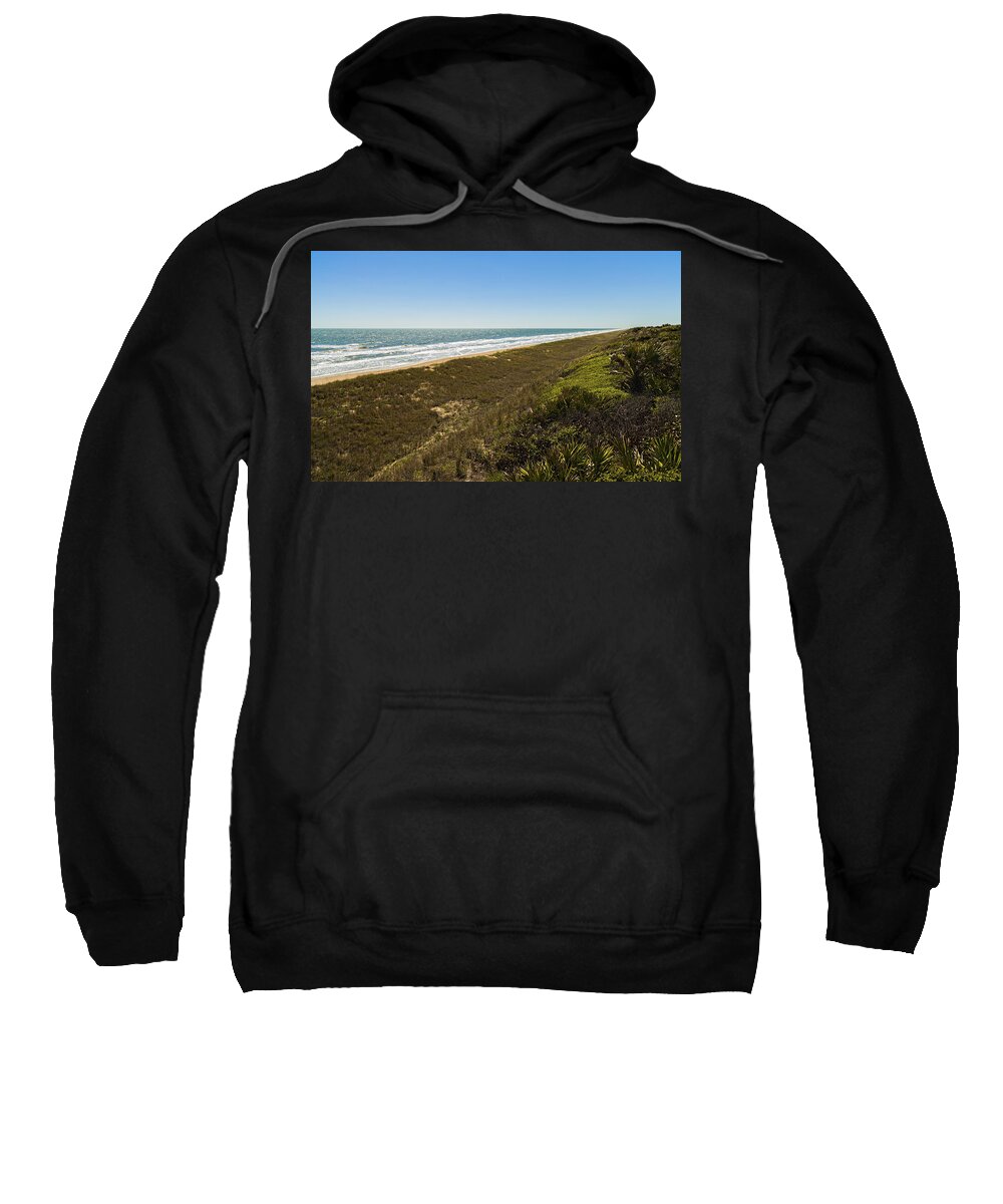 Atlantic Ocean Sweatshirt featuring the photograph Ponte Vedra Beach by Raul Rodriguez