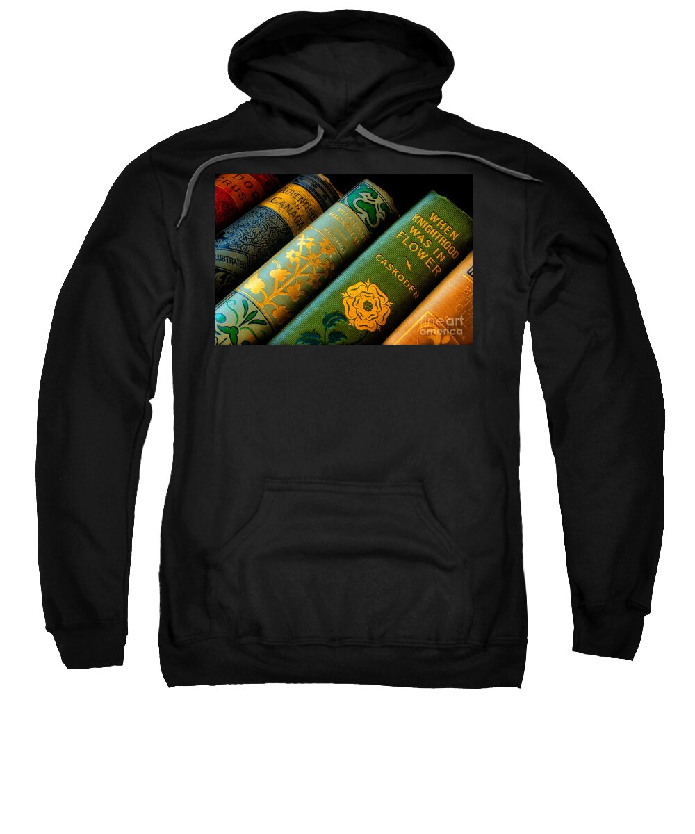 Vintage Books Sweatshirt featuring the photograph A Book Is A Dream by Michael Eingle