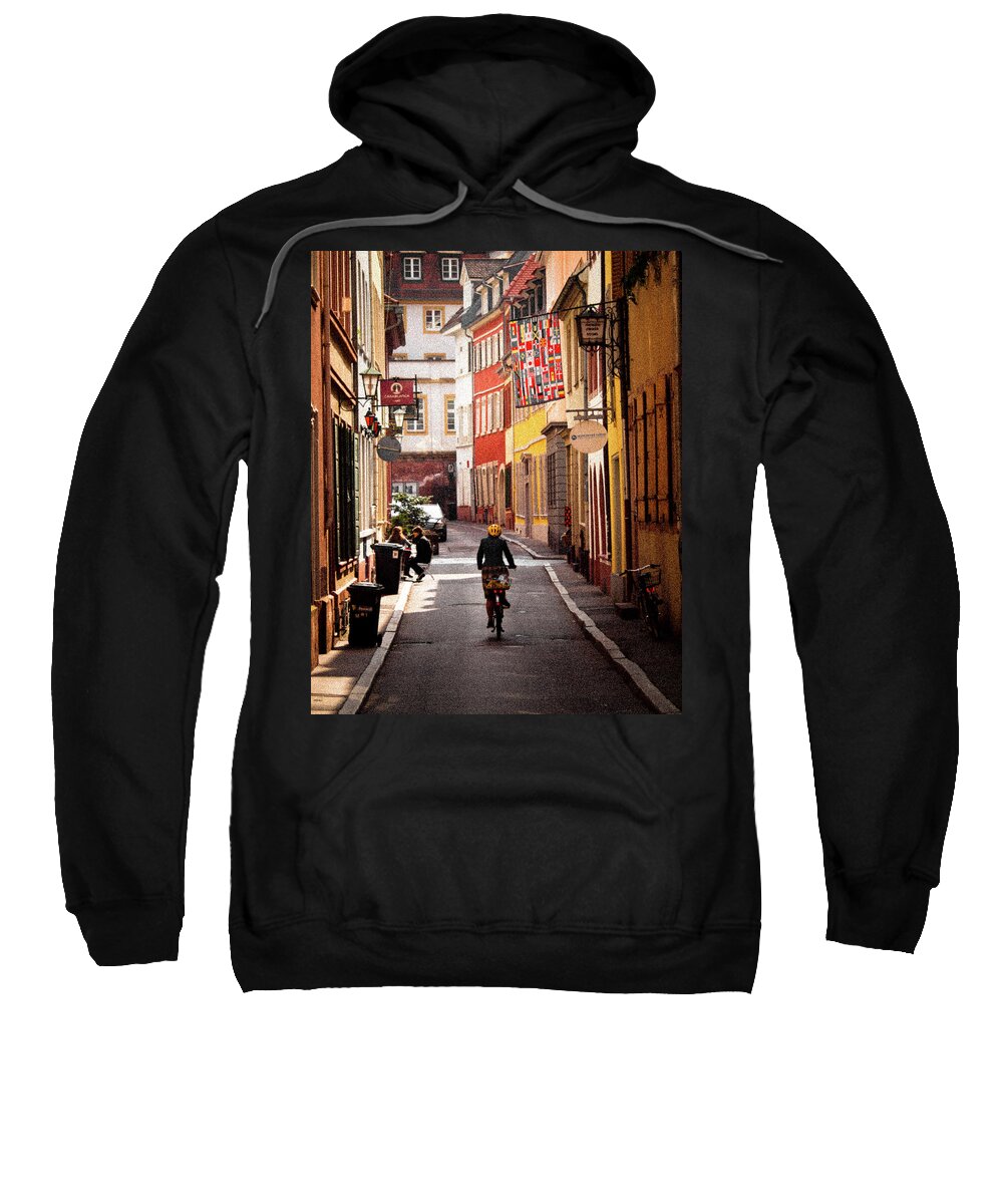 Architecture Sweatshirt featuring the photograph A Casual Tuesday by Steven Myers