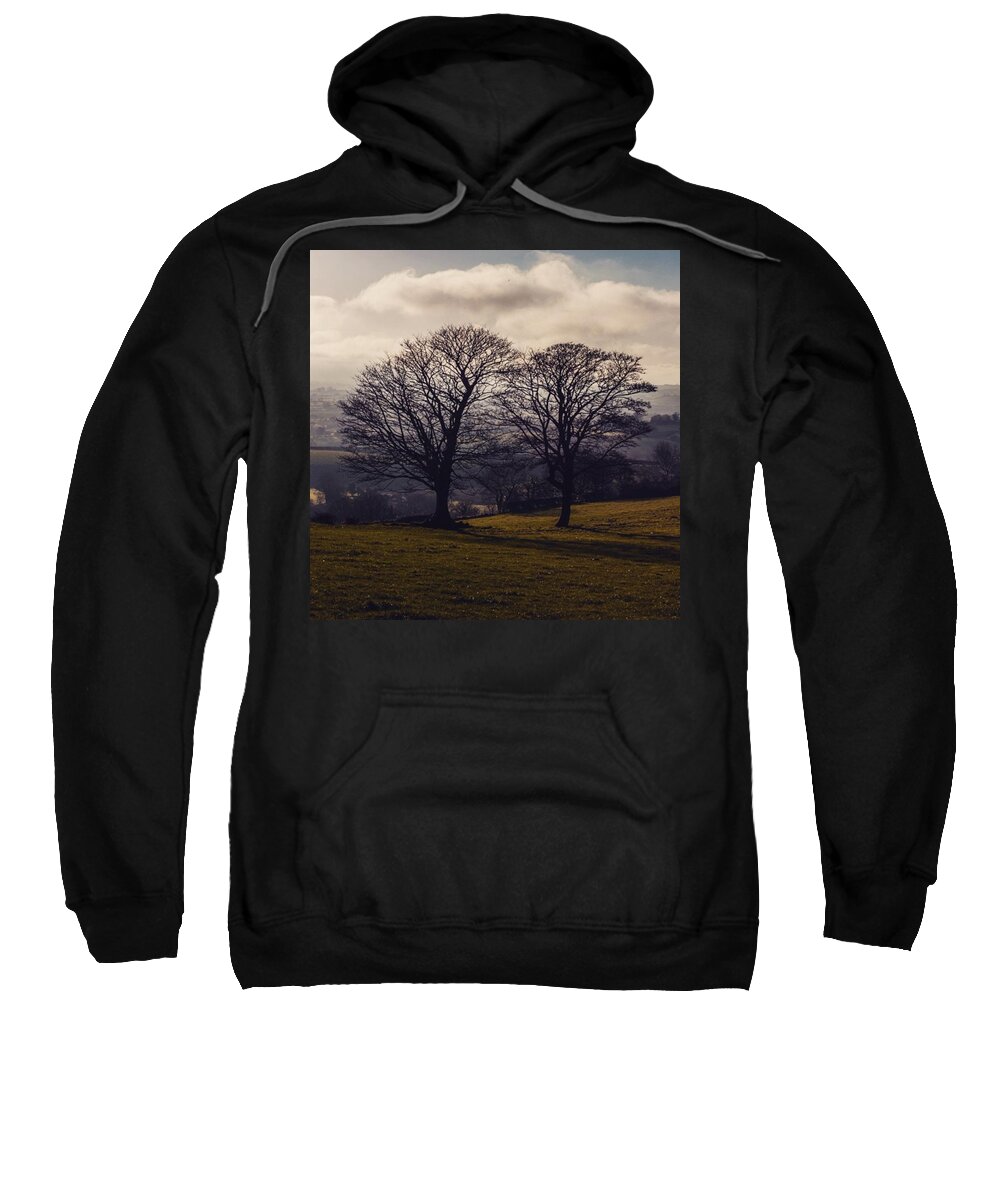  Sweatshirt featuring the photograph A Pretty Pair by Aleck Cartwright