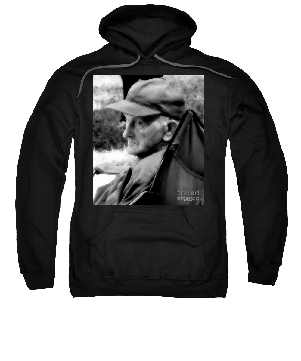 Farmer Sweatshirt featuring the photograph After the Pull by RC DeWinter
