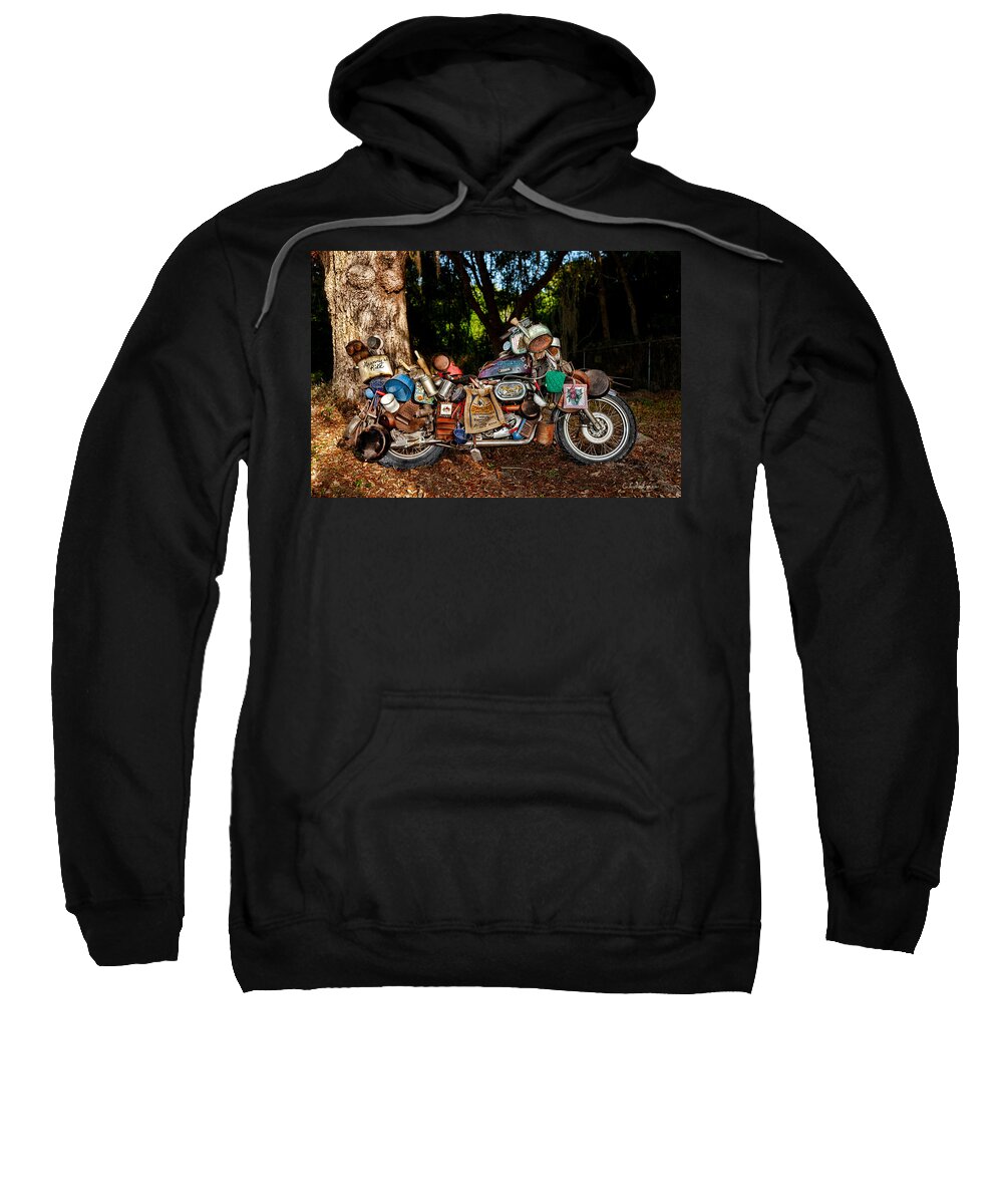 Harley Sweatshirt featuring the photograph All But The Kitchen Sink by Christopher Holmes