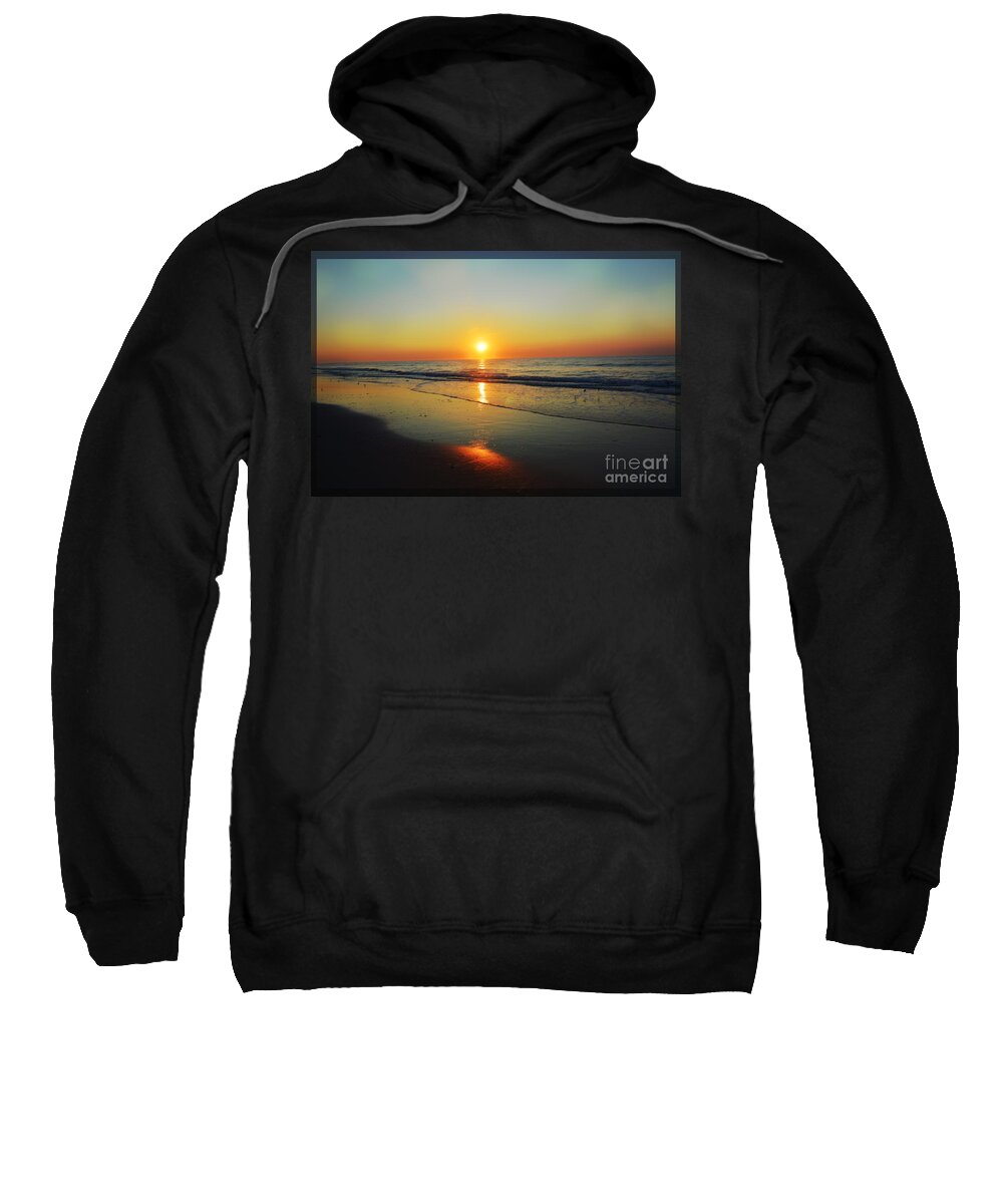 Robyn King Sweatshirt featuring the photograph All That Shimmers Is Golden by Robyn King