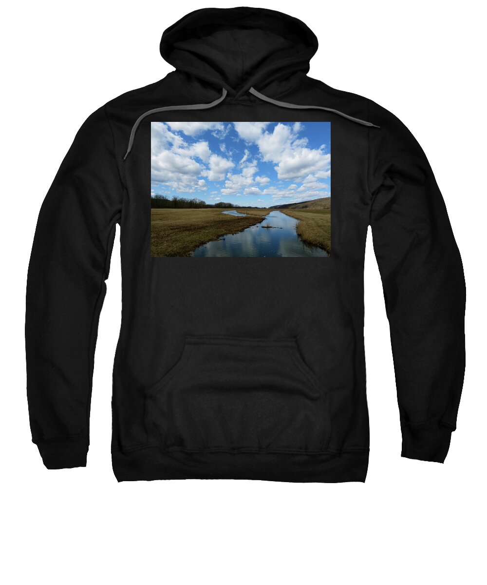 Nature Sweatshirt featuring the photograph April Day by Azthet Photography