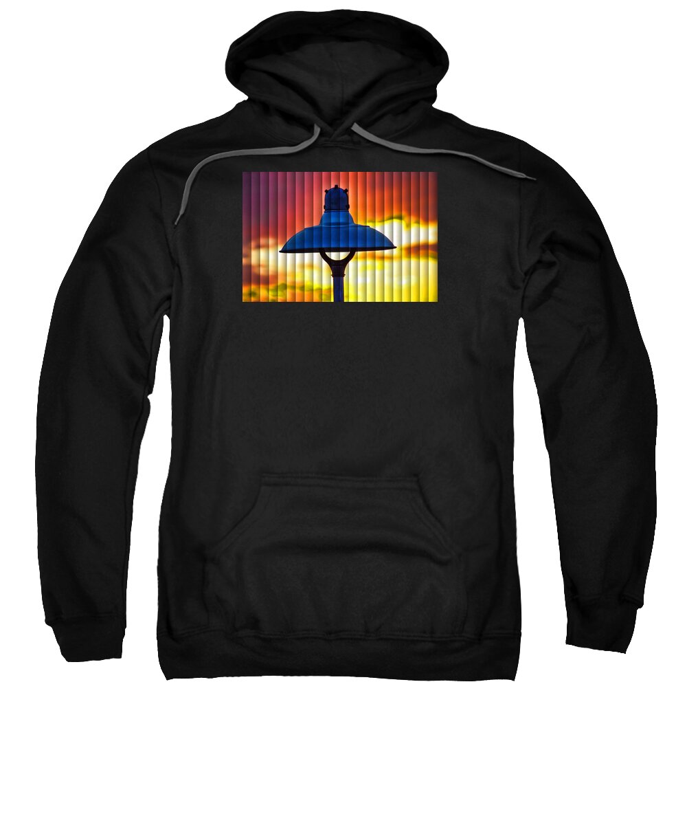 2010 September Sweatshirt featuring the photograph Spaceship Or Light Fixture by Bill Kesler