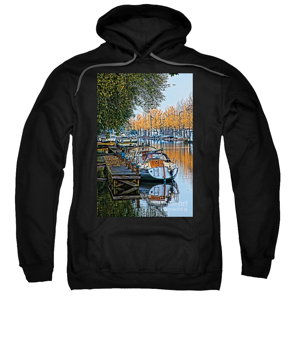 Gouda Sweatshirt featuring the photograph Autumn in Holland-2 by Casper Cammeraat