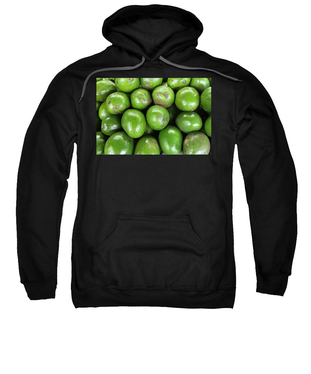Food Sweatshirt featuring the photograph Avocados 243 by Michael Fryd