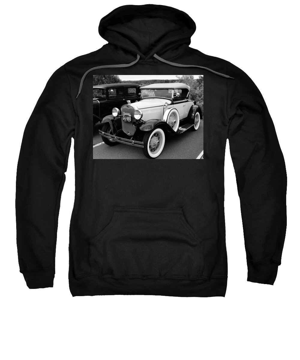 Cars Sweatshirt featuring the photograph Back in Time by Charles HALL