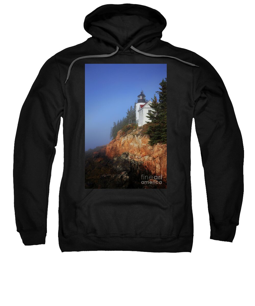 Park Sweatshirt featuring the photograph Bass Harbor Lighthouse, Acadia National Park by Kevin Shields