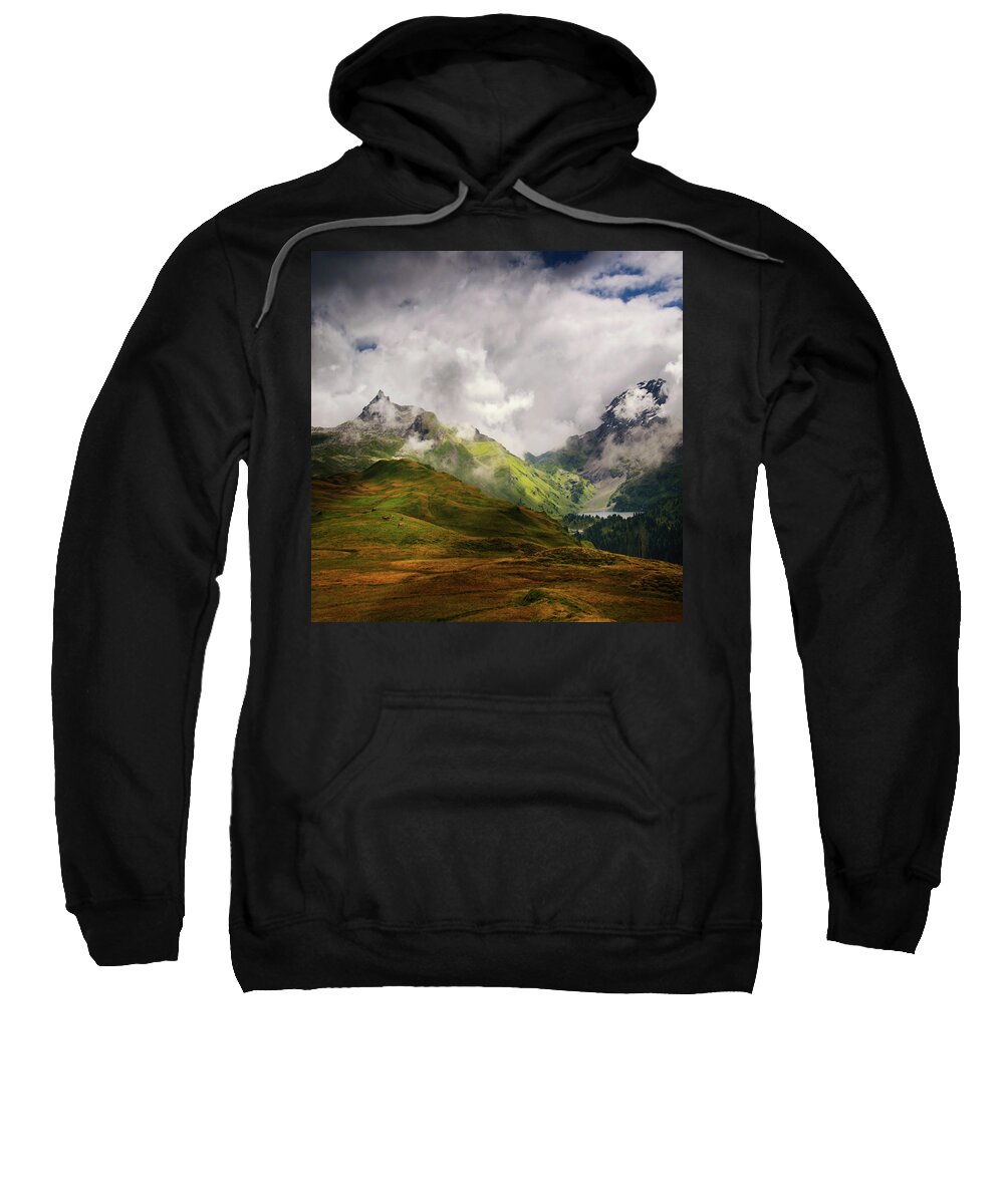 Landscape Sweatshirt featuring the photograph Beaute Sauvage by Philippe Sainte-Laudy