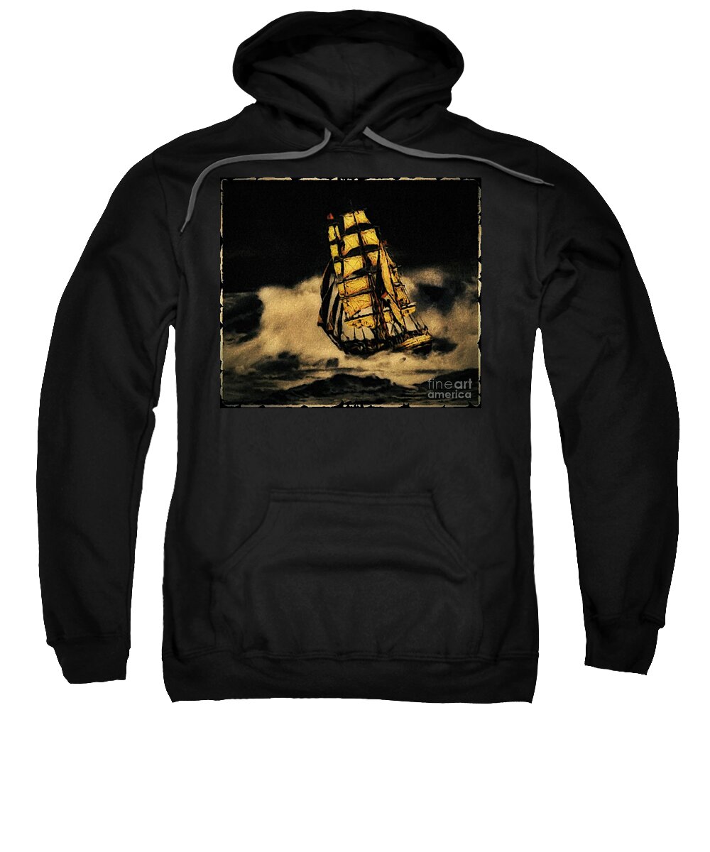 Before The Wind Sweatshirt featuring the photograph Before the Wind by Blair Stuart