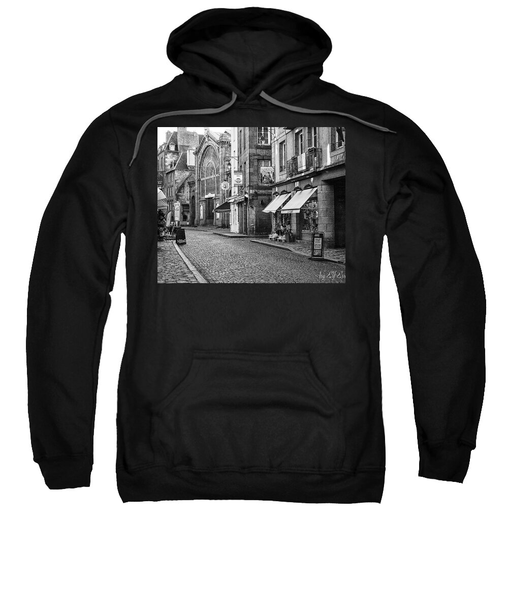 Archirtecture Sweatshirt featuring the photograph Behind The Walls 2 by Elf EVANS