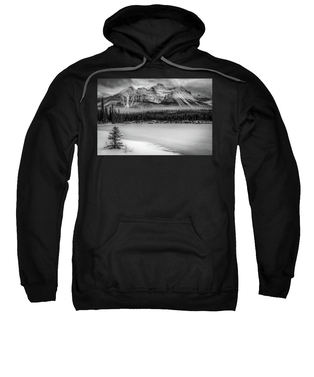 Banff Sweatshirt featuring the photograph Bold Banff by Gary Migues