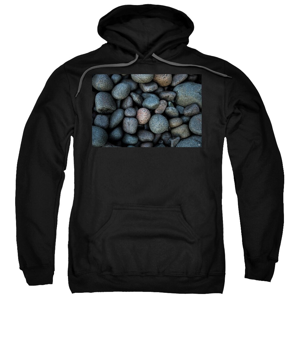 Boulder Beach Sweatshirt featuring the photograph Boulder Beach Rocks by John Meader
