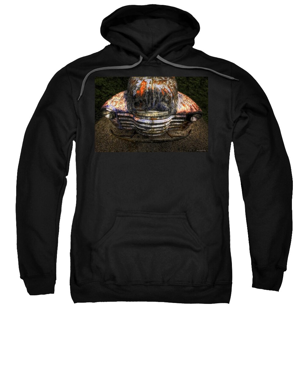 Transportation Sweatshirt featuring the photograph Bug Eyes by Jerry Golab