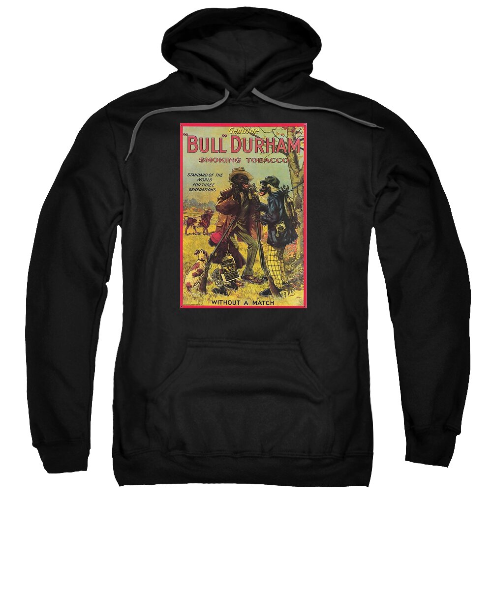 C Sweatshirt featuring the digital art Bull Durham Without A Match by Kim Kent