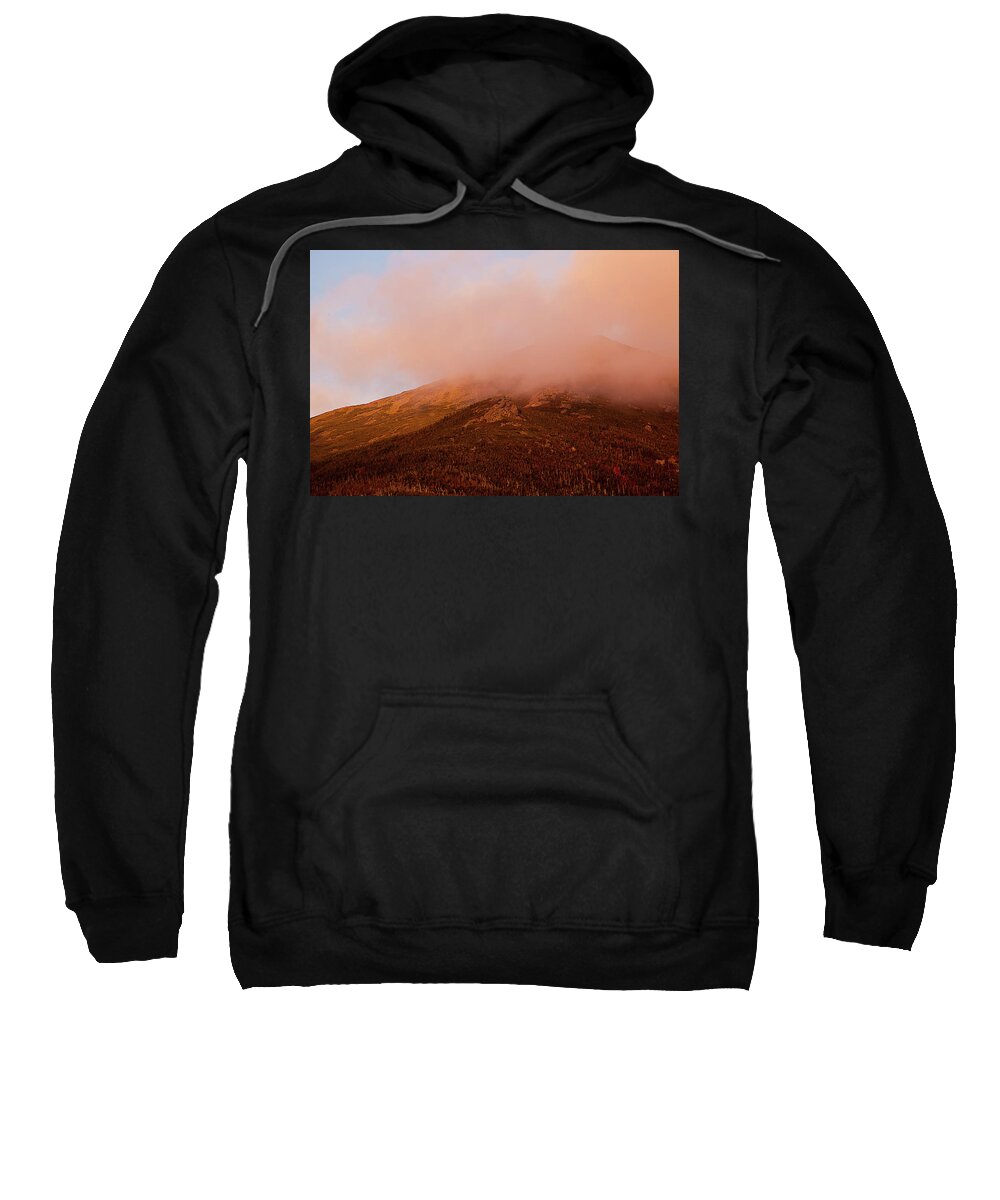 Caps Ridge Sweatshirt featuring the photograph Caps Ridge Sunset by Benjamin Dahl