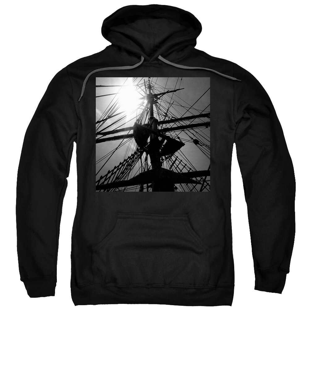 Boat Sweatshirt featuring the photograph Return Voyage by Kate Arsenault 