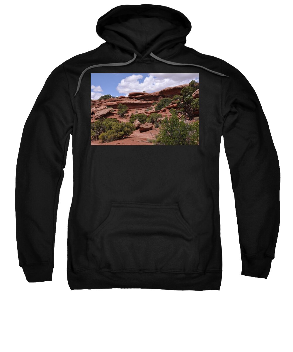 Canyonlands National Park Sweatshirt featuring the photograph Contrasts in Nature by Frank Madia