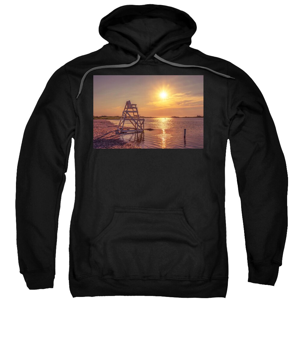 Beach Sweatshirt featuring the photograph Days End by Sandi Kroll