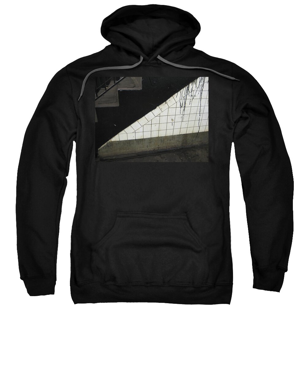 New York Sweatshirt featuring the photograph Dripping Stairs by Erik Burg