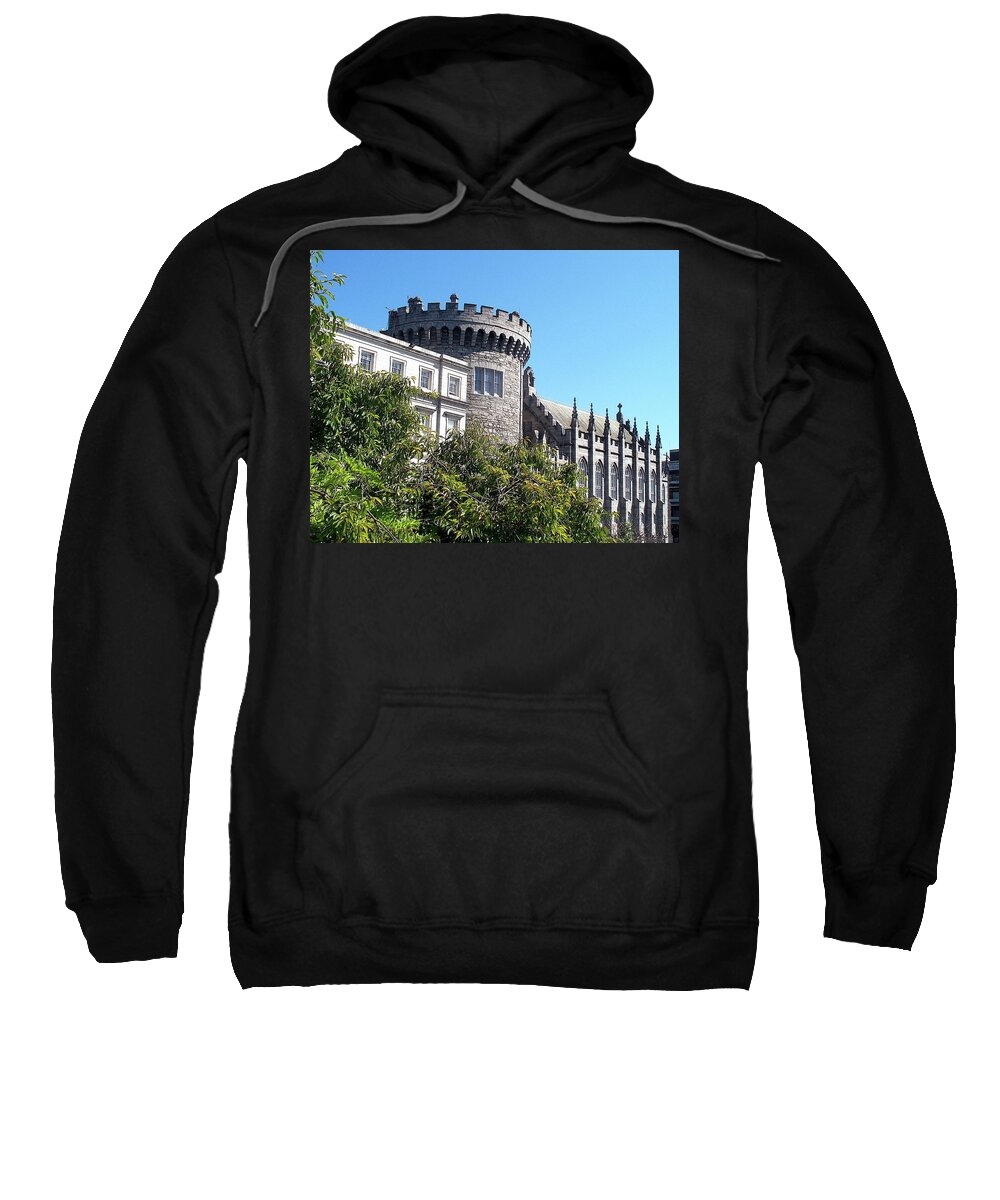 Dublin Castle Sweatshirt featuring the photograph Dublin Castle by Kenlynn Schroeder