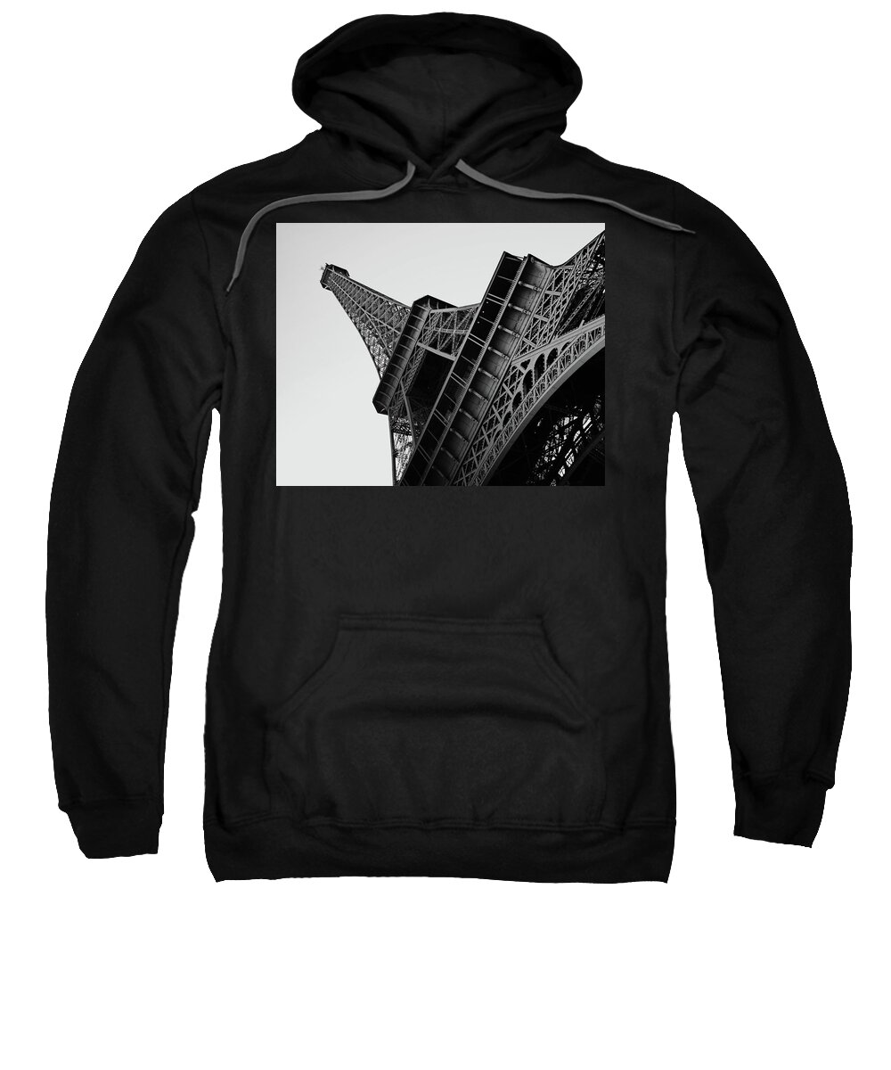 France Sweatshirt featuring the photograph Eiffel Tower by Lawrence Knutsson