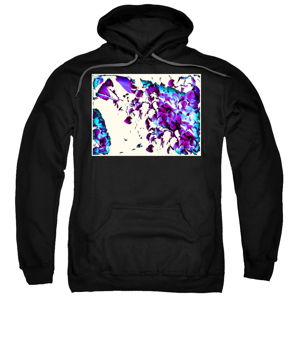 From The Autumn Breaks Album With Music Sweatshirt featuring the digital art Elements 11 by The Lovelock experience