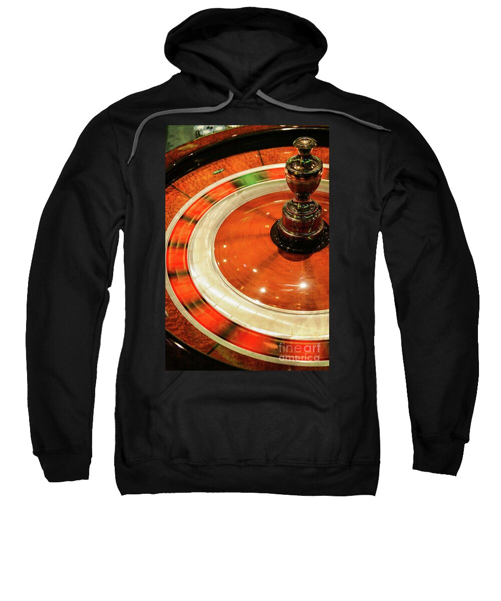 Roulette Sweatshirt featuring the photograph Game On by Kathy Strauss