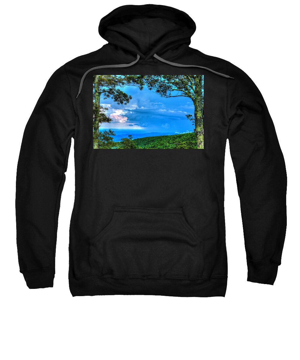 Storm Sweatshirt featuring the photograph Green Mountain Storm by Dale R Carlson