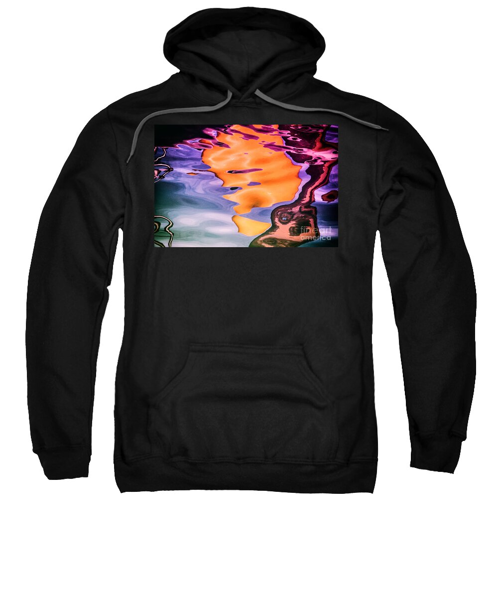 Abstract Sweatshirt featuring the photograph Impression No.3 by John Greco